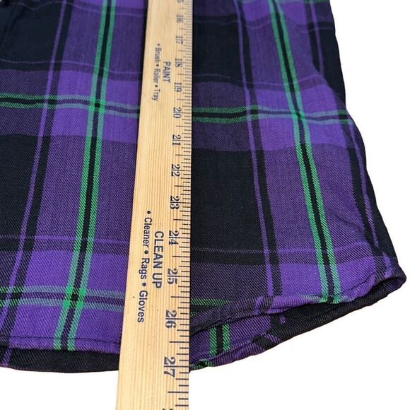 HOT LEATHERS FLM2011 MEN'S 'VOODOO' FLANNEL LONG SLEEVE shirt Sz L Crotched MTN - Picture 3 of 8